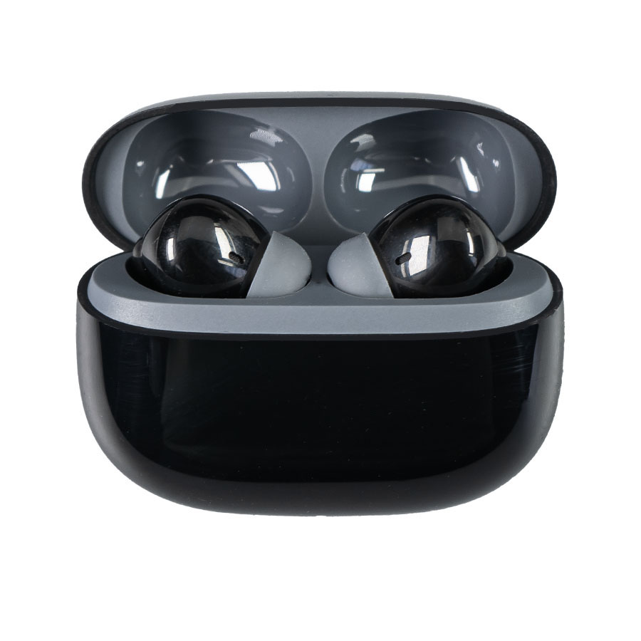 Наушники LAUD беспроводные с амбушюрами, пластиковый корпус, черные, черный-0