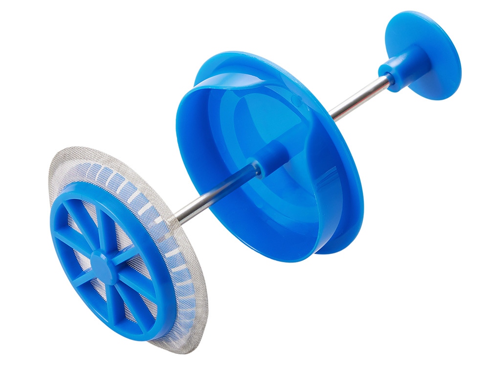 Пластиковый френч-пресс Savor, 350 мл, синий-5