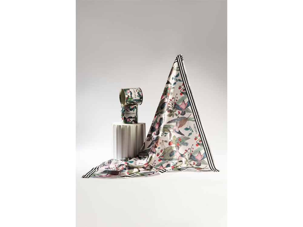 Платок Фазаны. Varvara-4