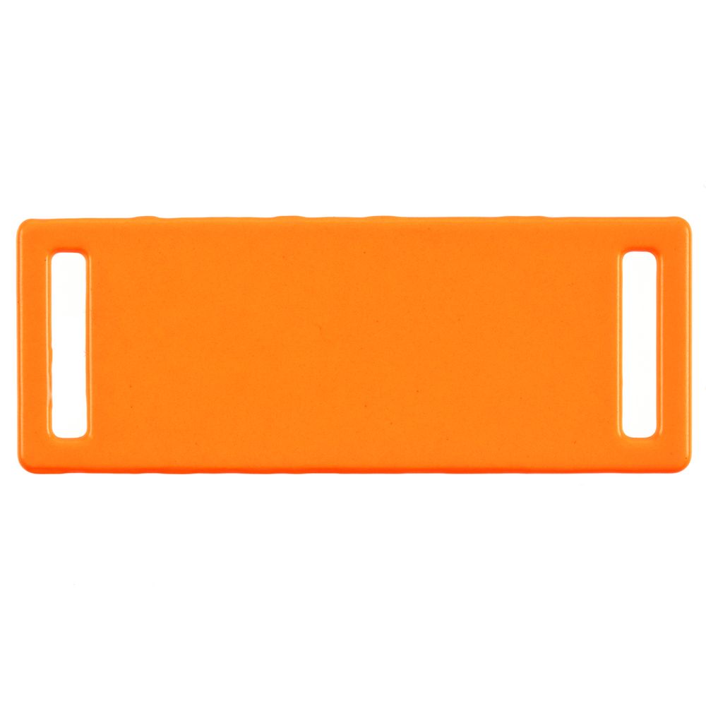 Шильдик металлический Kova, оранжевый неон-0