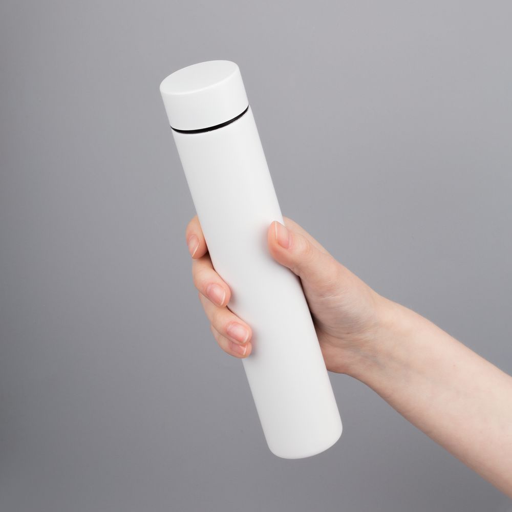 Термобутылка Metropolis, белая-4