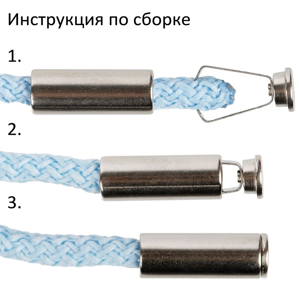 Наконечник для шнурка Nozzle, серебристый-1