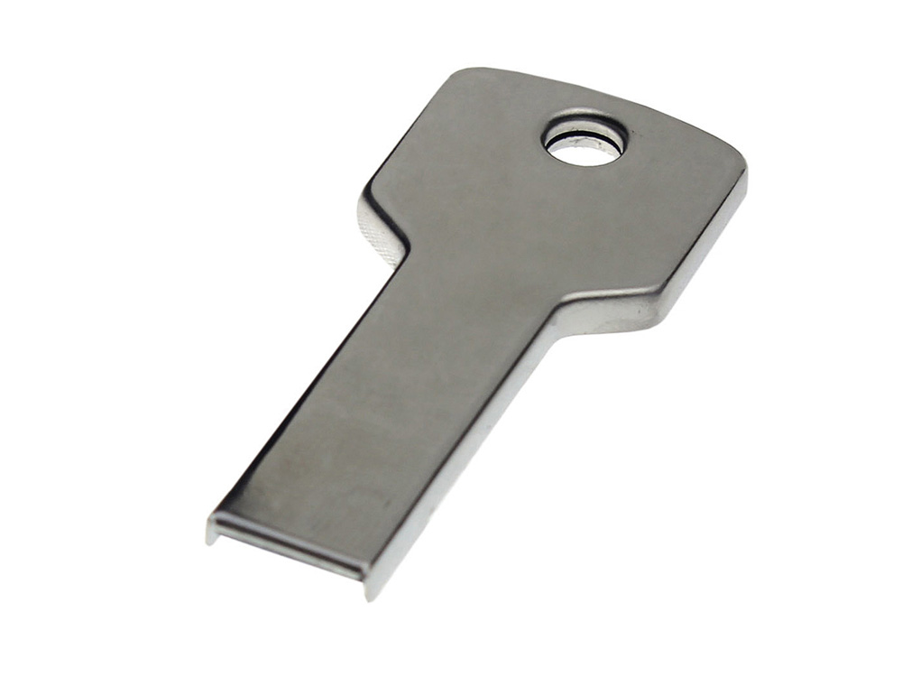 Флешка Ключ на 128 Гб, серебристый-1
