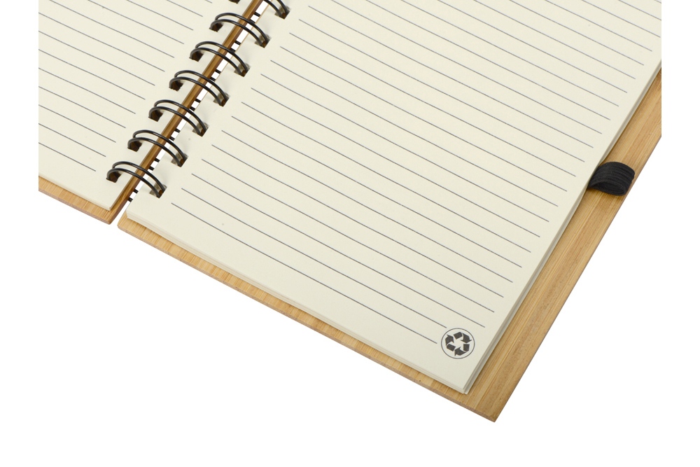 Блокнот Bamboo tree с ручкой-3