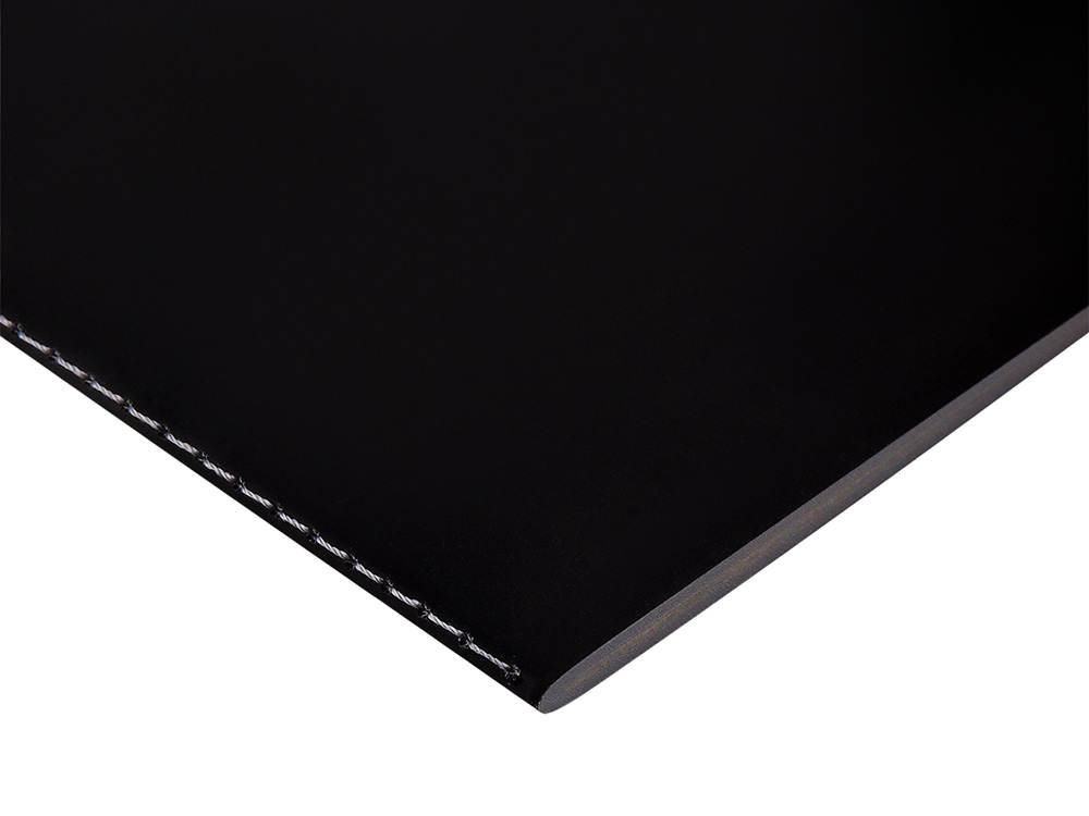 Бизнес-тетрадь А5 Pragmatic Contrast, 40 листов в клетку, черный с черным срезом-1