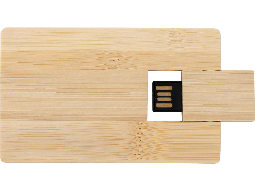 USB 2.0- флешка на 32 Гб Bamboo Card-5