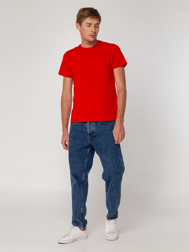 Футболка мужская T-bolka Stretch, красная-3
