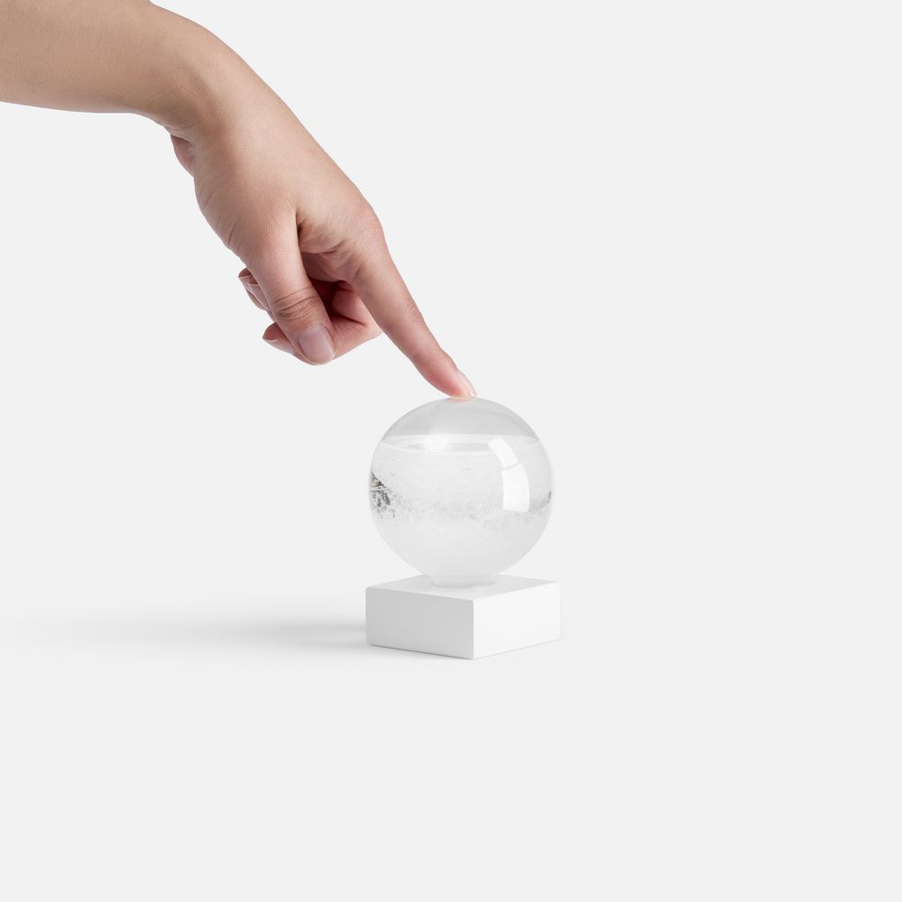 Штормгласс Mystery, белый-5