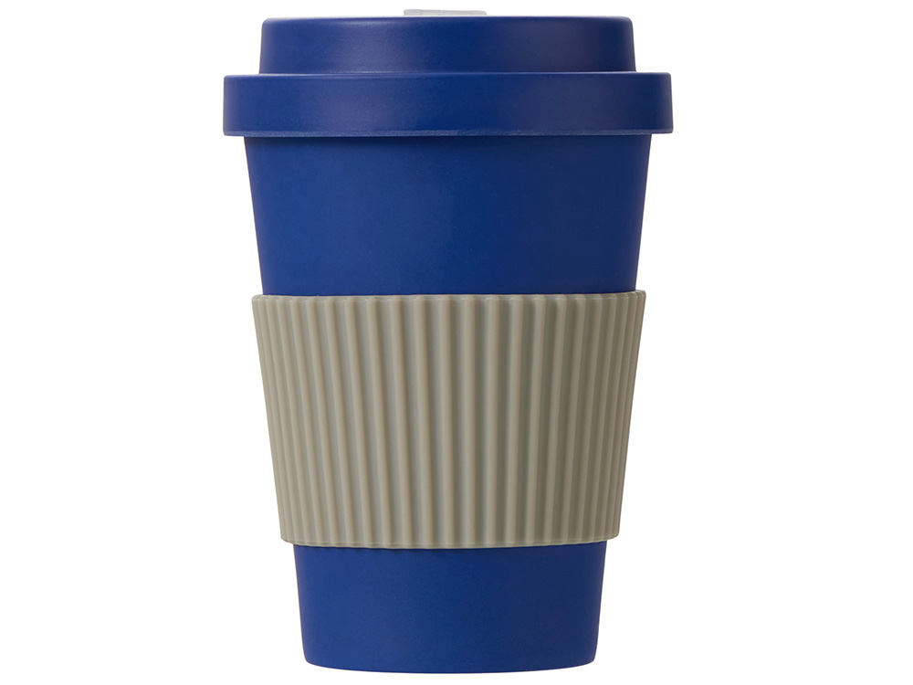 Термокружка Muffin из натуральных волокон, темно-синий-3