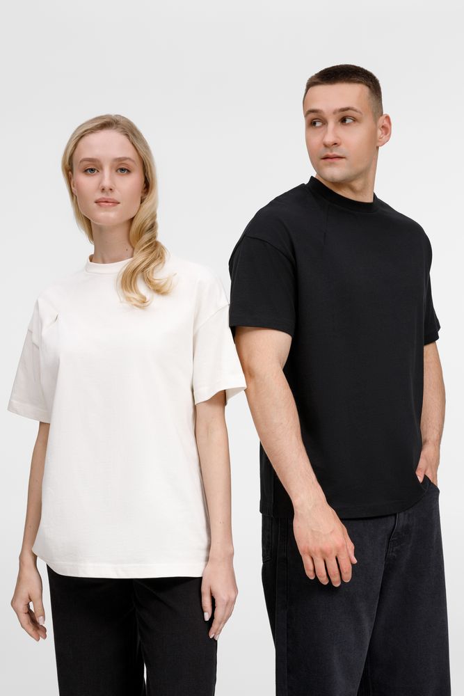 Футболка оверсайз унисекс Sinkopa, молочно-белая-8