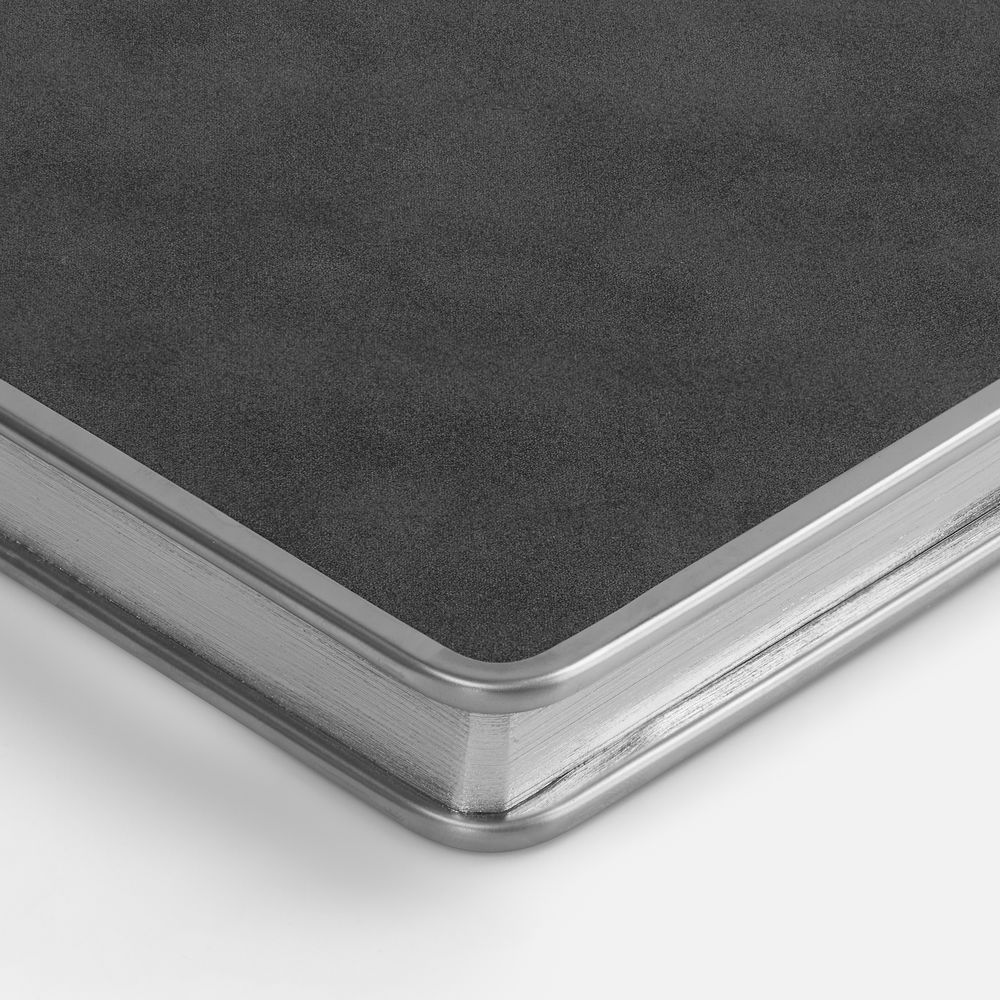 Ежедневник Metal Frame на заказ, датированный, темно-серый-2