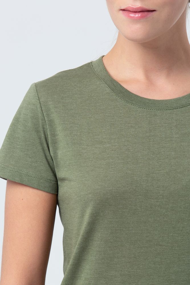 Футболка женская Regent Fit Women, меланж хаки-3