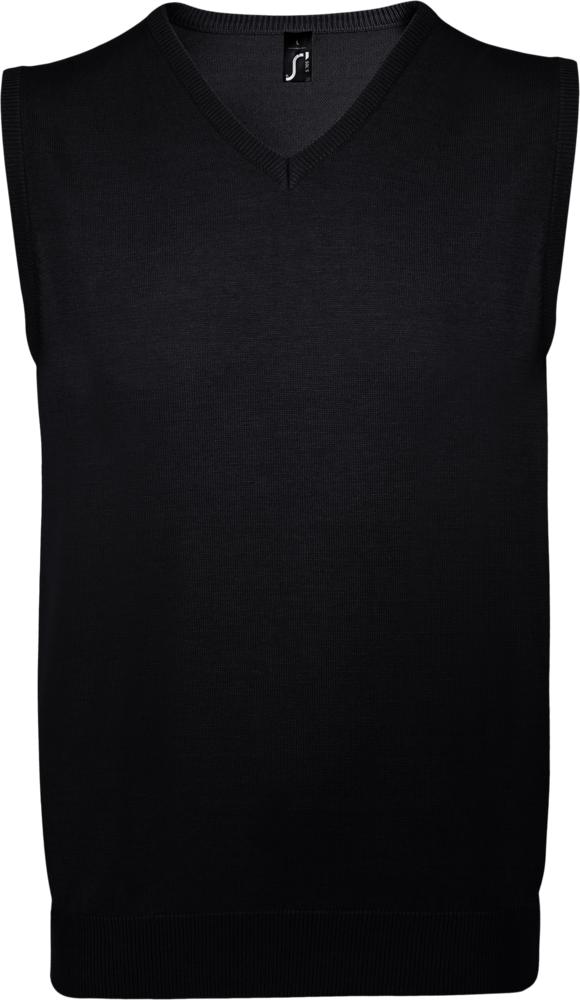 Жилет унисекс Gentlemen, черный-1