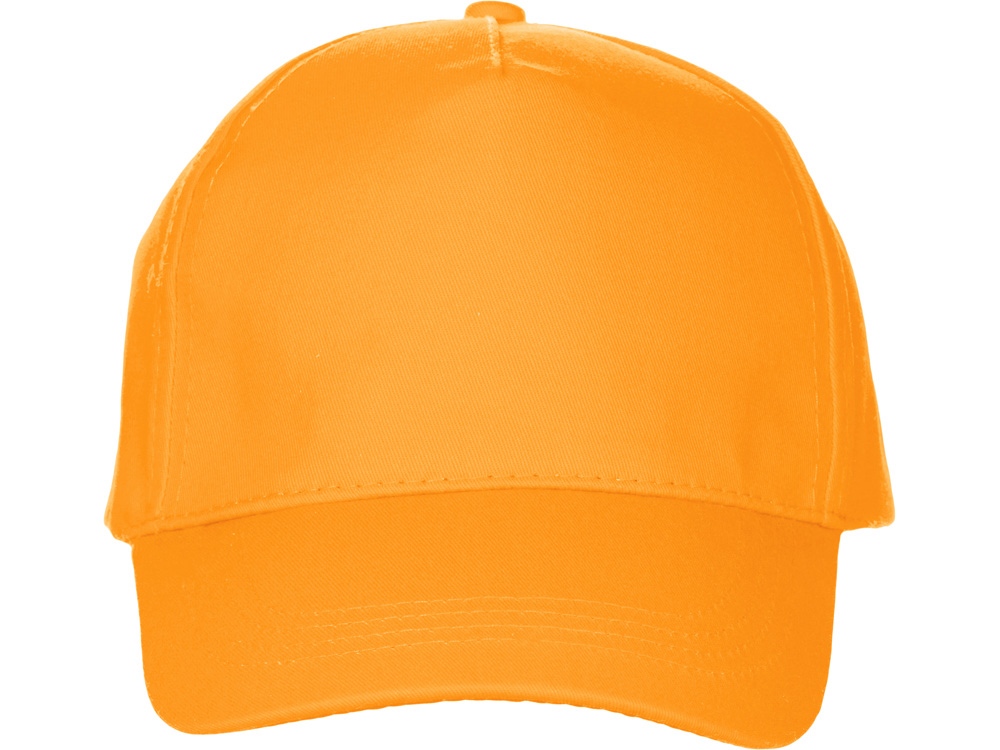 Бейсболка Мемфис 230 5-панельная, оранжевая-6