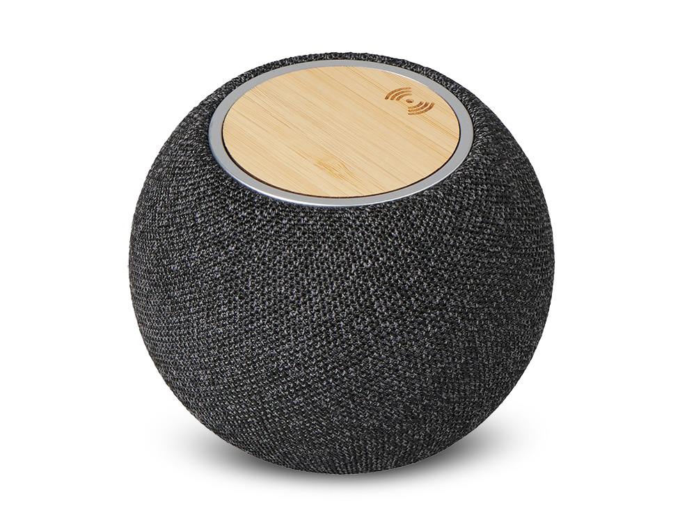 Портативная колонка с беспроводной зарядкой Ареа, 5 Вт-0