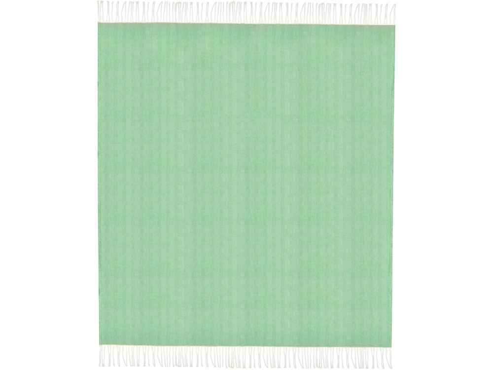 Плед Ёлочка 150х180 см. ПРЕМИУМ (зеленый однотонное)-3