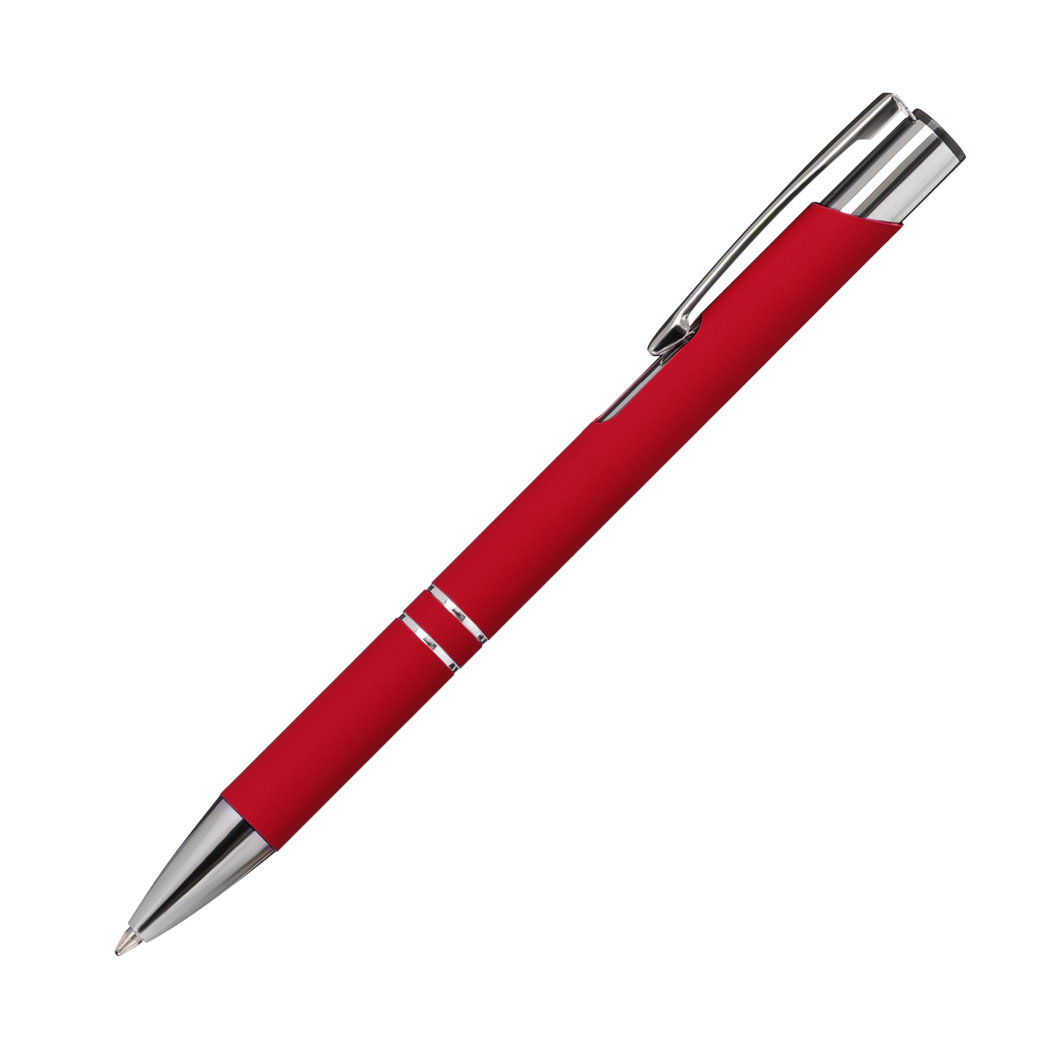 Шариковая ручка Альфа (Alpha), красная-0