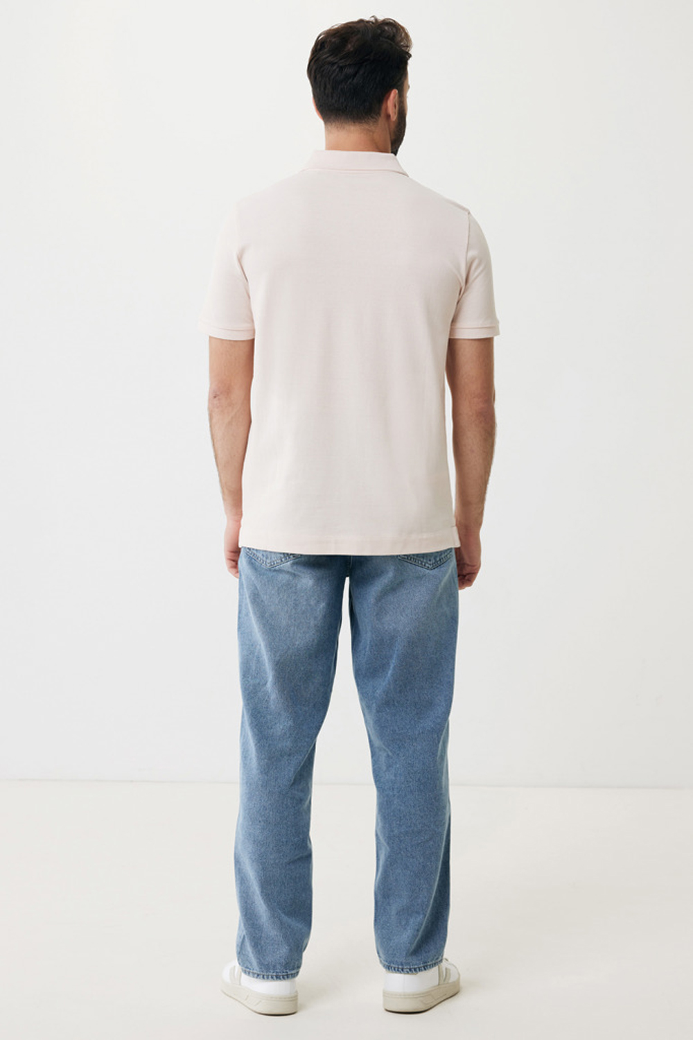 Рубашка поло Iqoniq Yosemite из переработанного хлопка-пике, унисекс, 220 г/м²-14