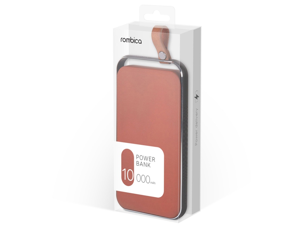 Внешний аккумулятор Rombica NEO Electron Brown, 10000 мАч, коричневый-5