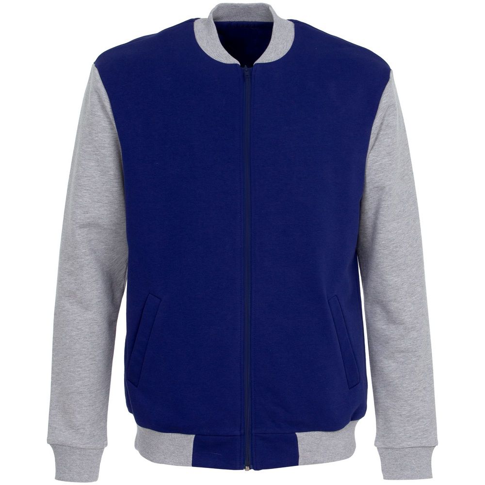 Бомбер College, ярко-синий-0