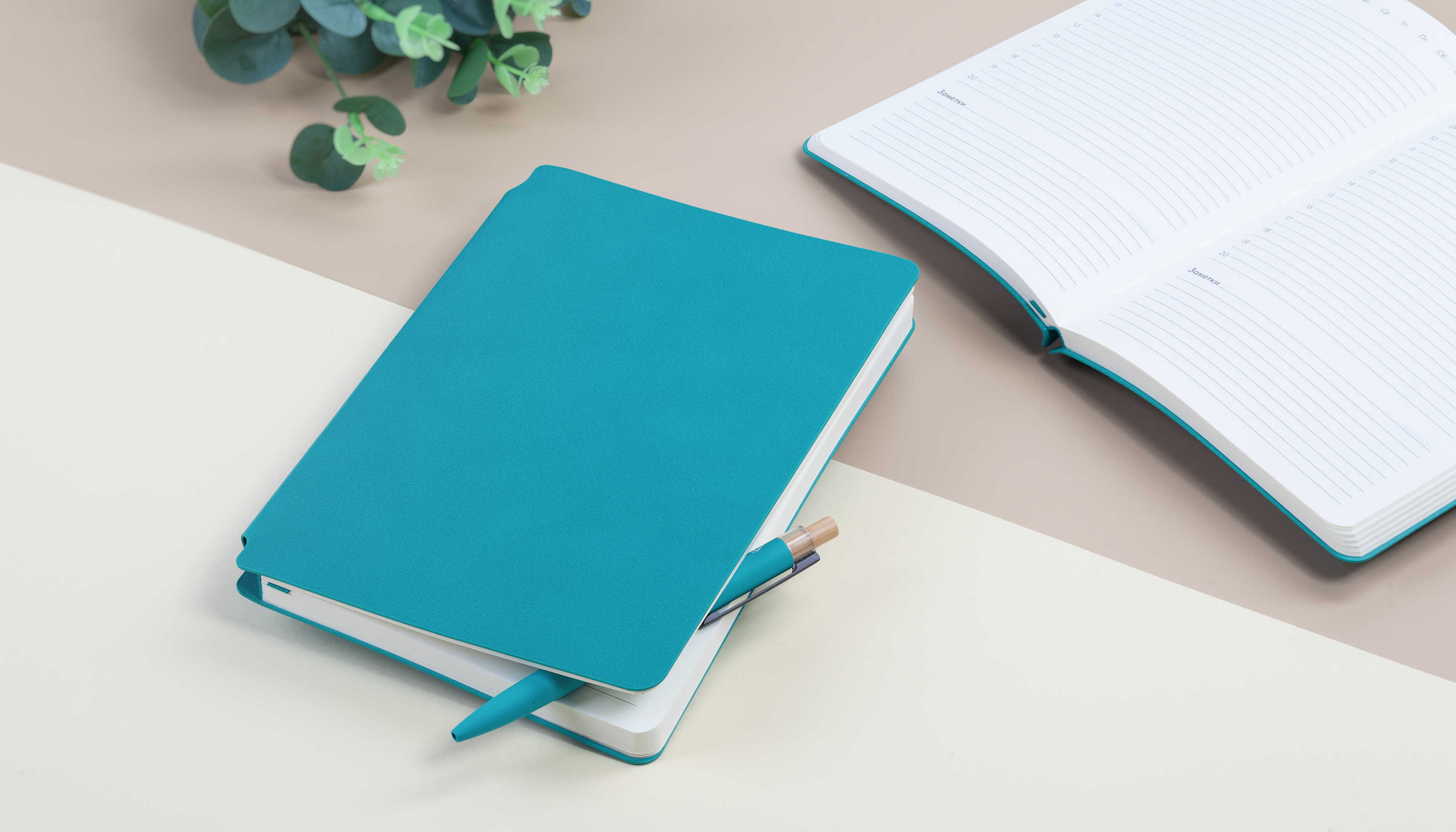 Ежедневник недатированный "Альба", формат А5, гибкая обложка-1