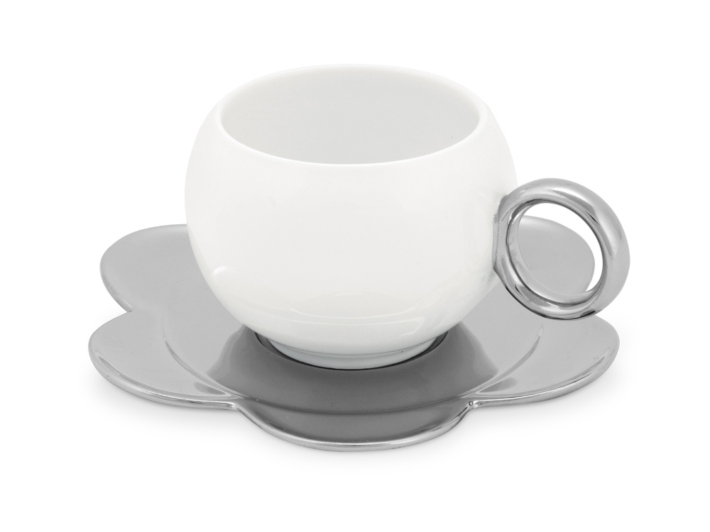 Чайная пара: чашка на 220 мл с блюдцем-0