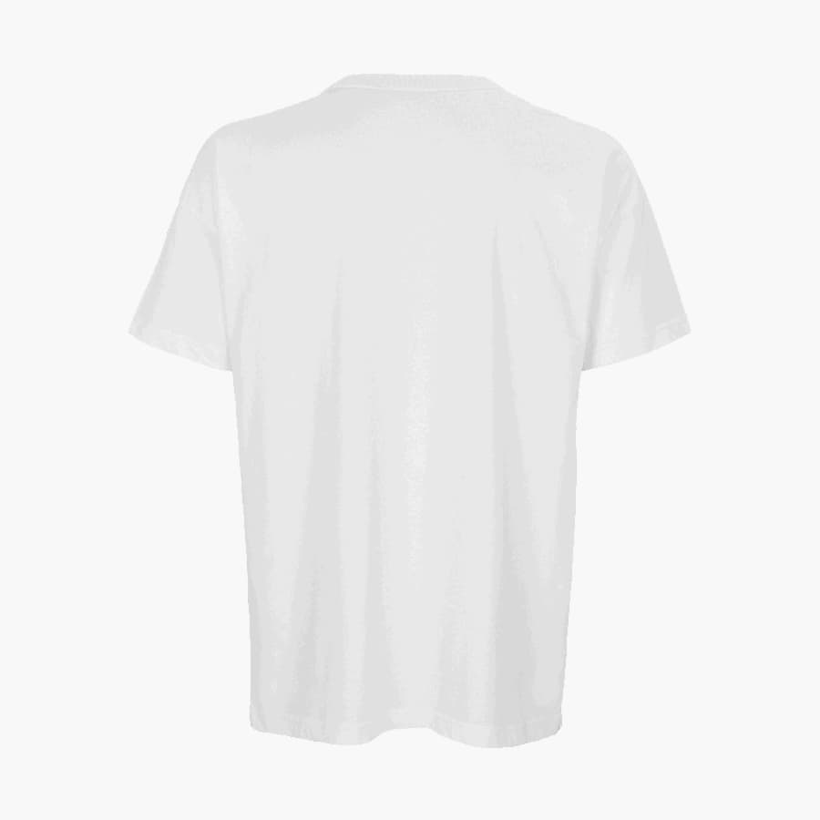 Футболка мужская оверсайз BOXY MEN 180, белый-2