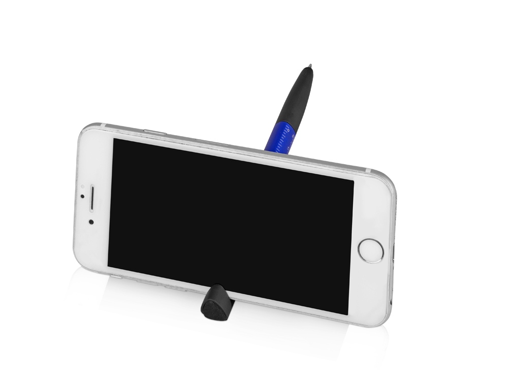 Ручка-стилус пластиковая шариковая многофункциональная (6 функций) Multy, синий-3