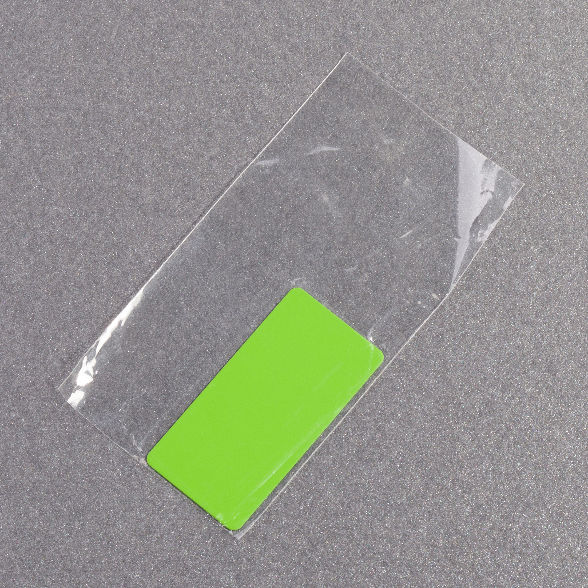 Шильд металлический, покрытие soft touch, подложка хром-1