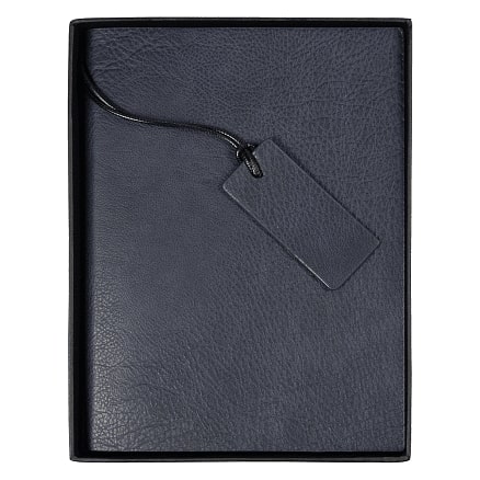 Ежедневник Flexy Foggia Leatherette B5, Темно-синий-1