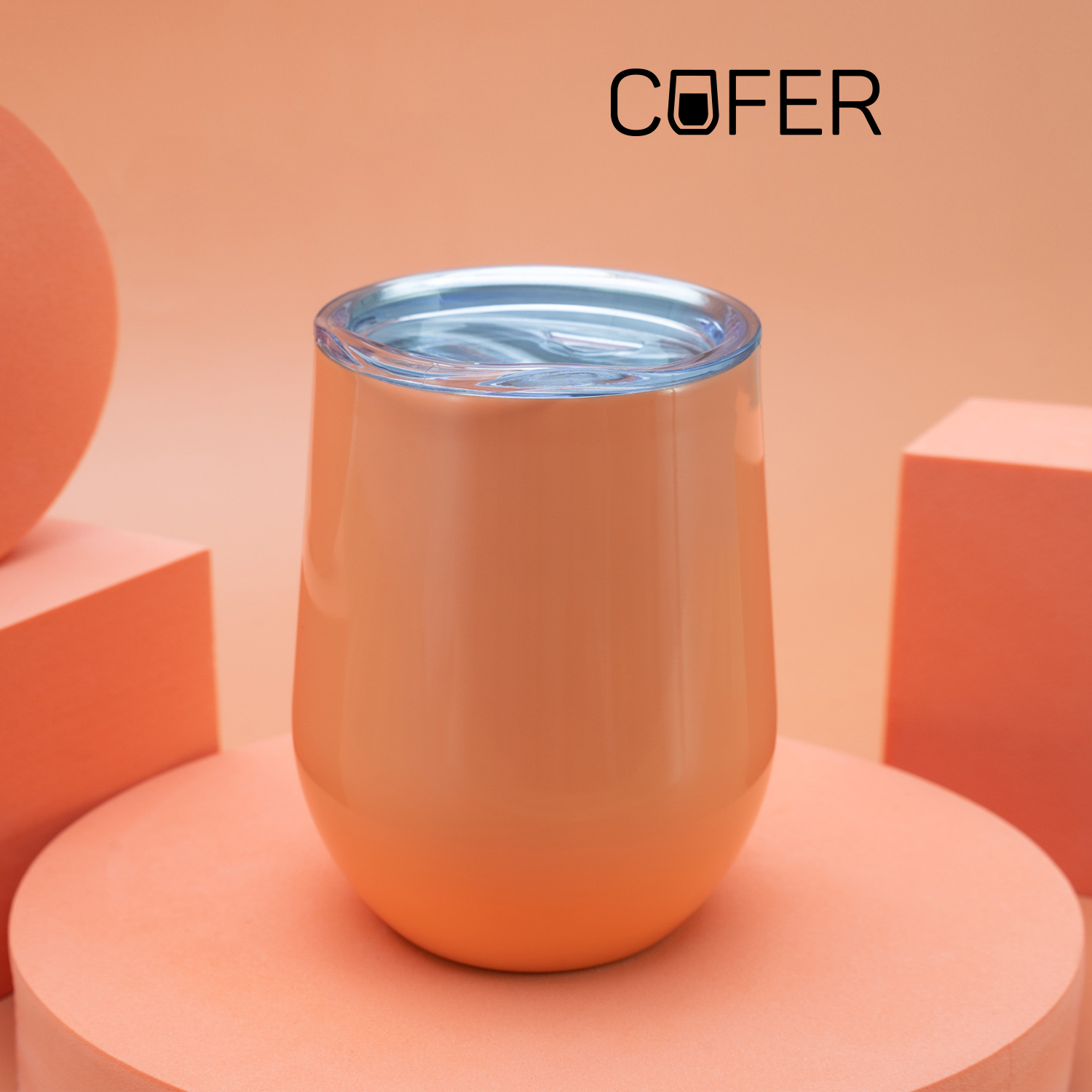 Кофер глянцевый CO12 (коралловый)-0