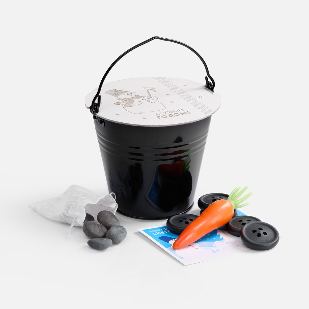 Набор для лепки снеговика «Все по-взрослому», без шарфа-0