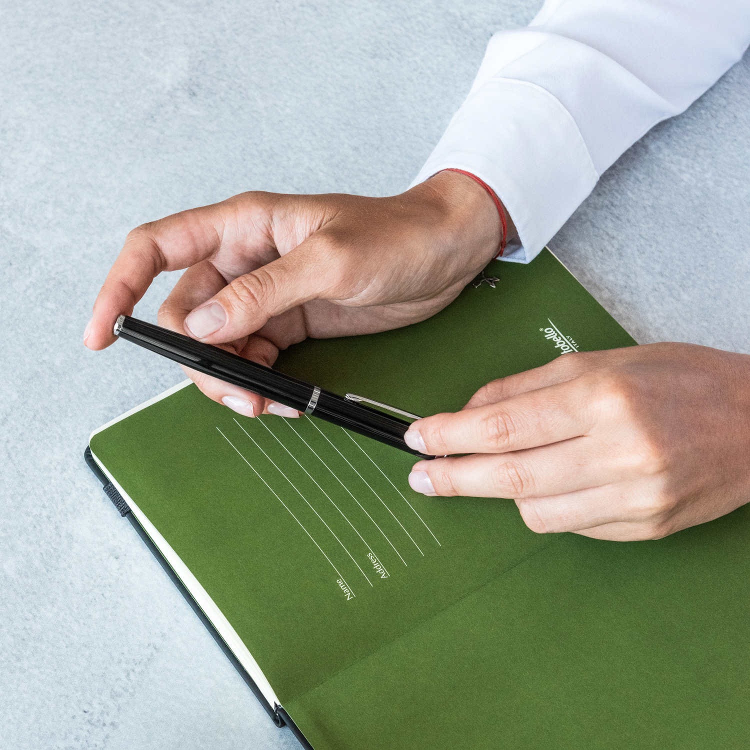 Ручка-роллер Sonata черная-4