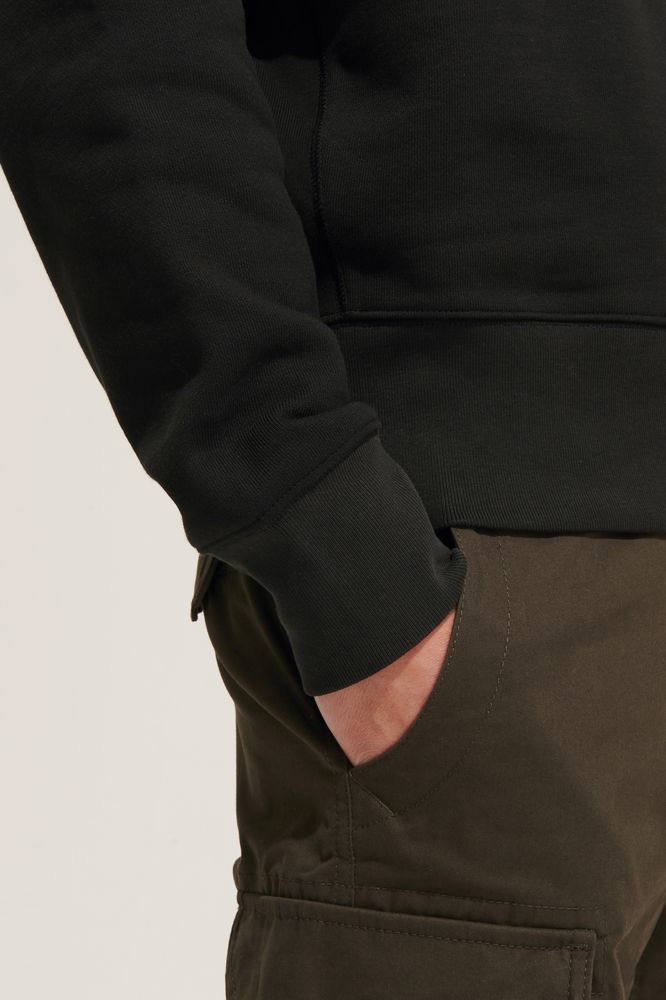 Свитшот унисекс Authentic, черный-5