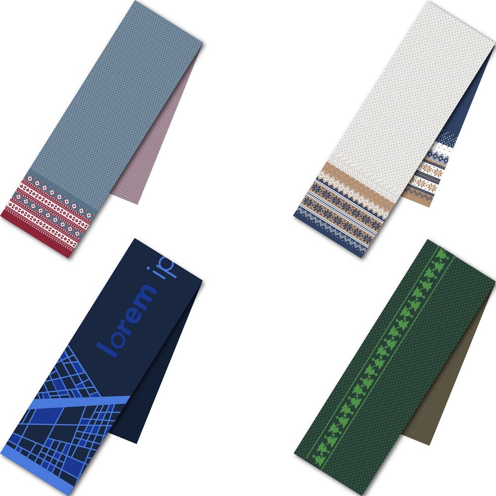 Шарф Joyful на заказ, XL, полушерсть-0