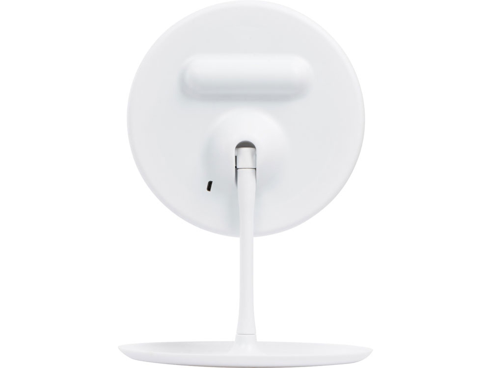 Косметическое зеркало с LED-подсветкой Beautific, белый-5