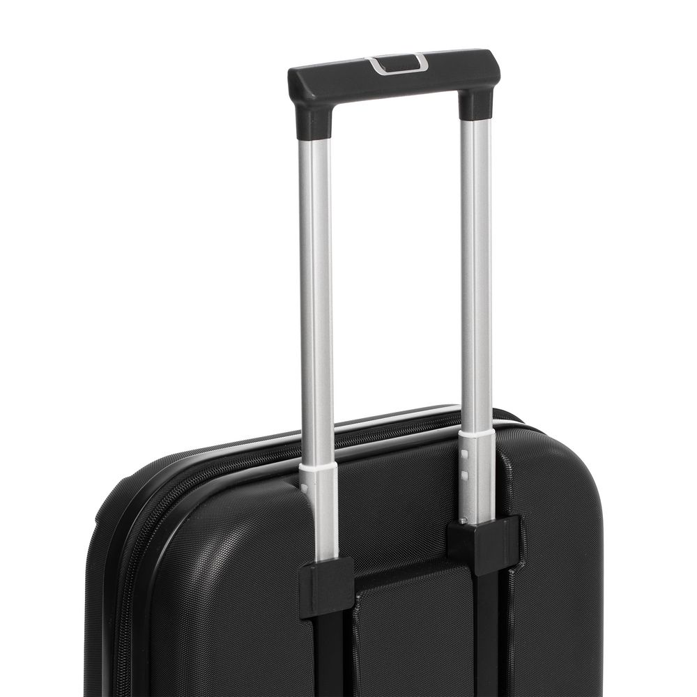 Чемодан Platta, черный с синим-3