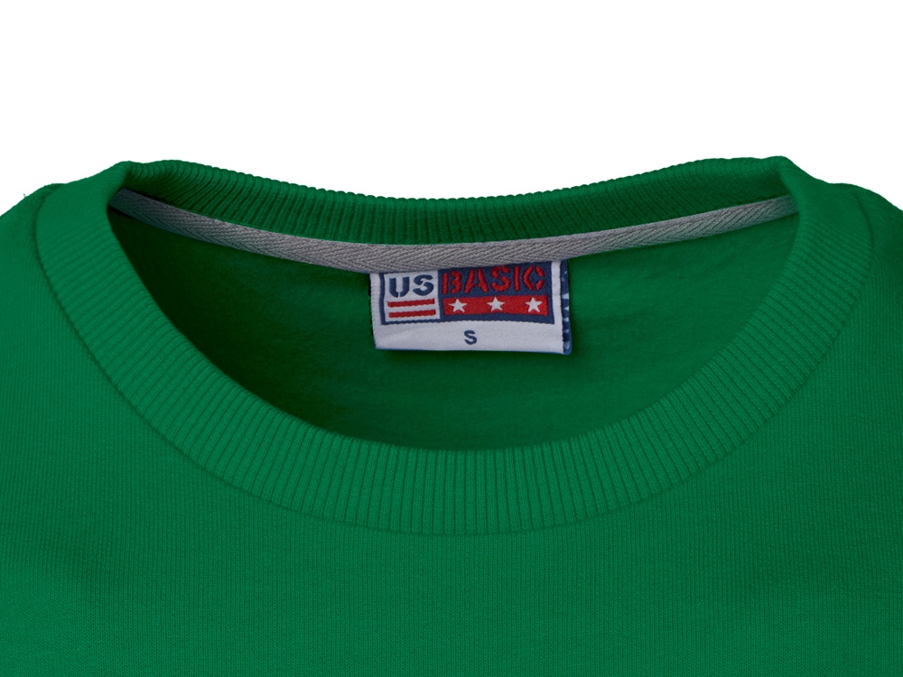 Свитшот Motion унисекс с начесом, зелёный-8