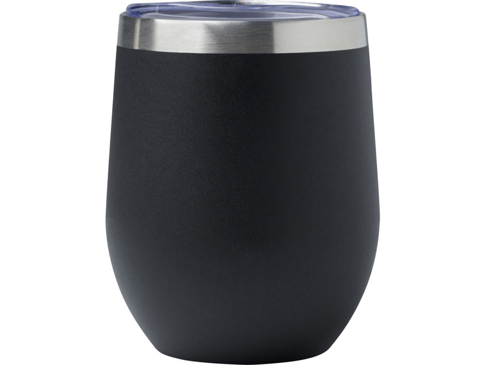 Corzo медная чашка с вакуумной изоляцией, сертифицированная согласно RCS, 350 мл - сплошной черный-1