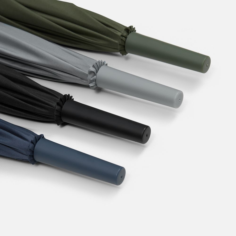 Зонт-трость Nimbrella, зеленый (хаки)-3