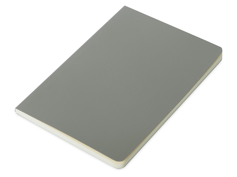 Блокнот Wispy 2.0, гибкая обложка A5, 64 листа в линейку, серый-0