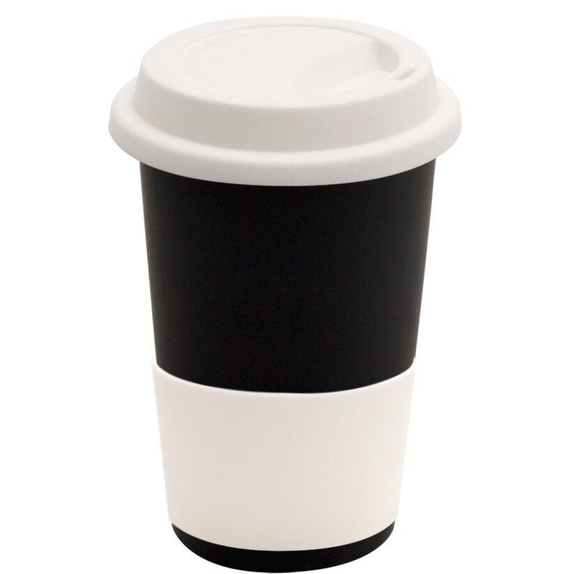 Кружка Magic To Go, Черный/Белый-0