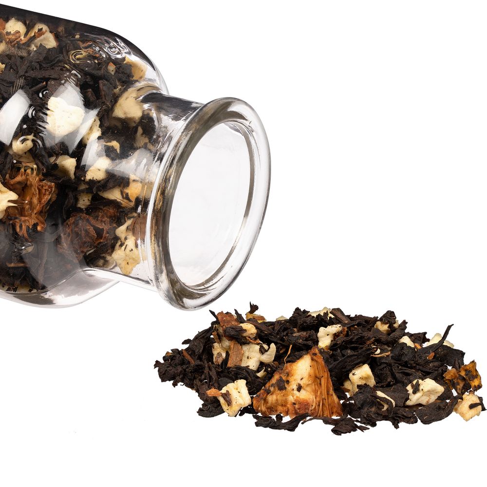 Чай «Сокочай», мини, черный с соком ананаса, с кусочками ананаса, яблока и мятой-1