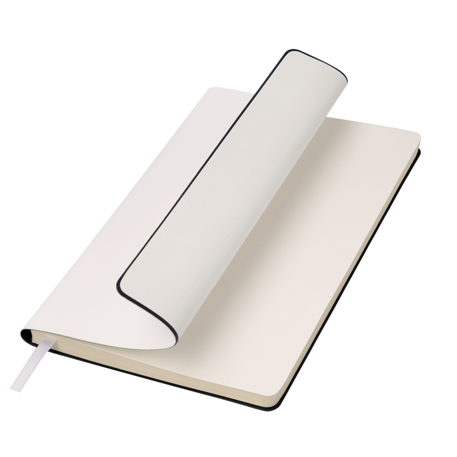 Ежедневник Velvet City недатированный, белый  (без упаковки, без стикера)-0