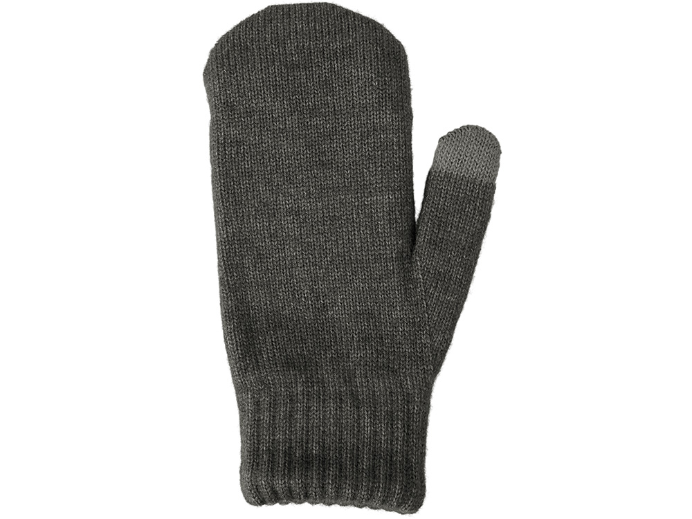 Варежки Dunant, темно-серый меланж-3