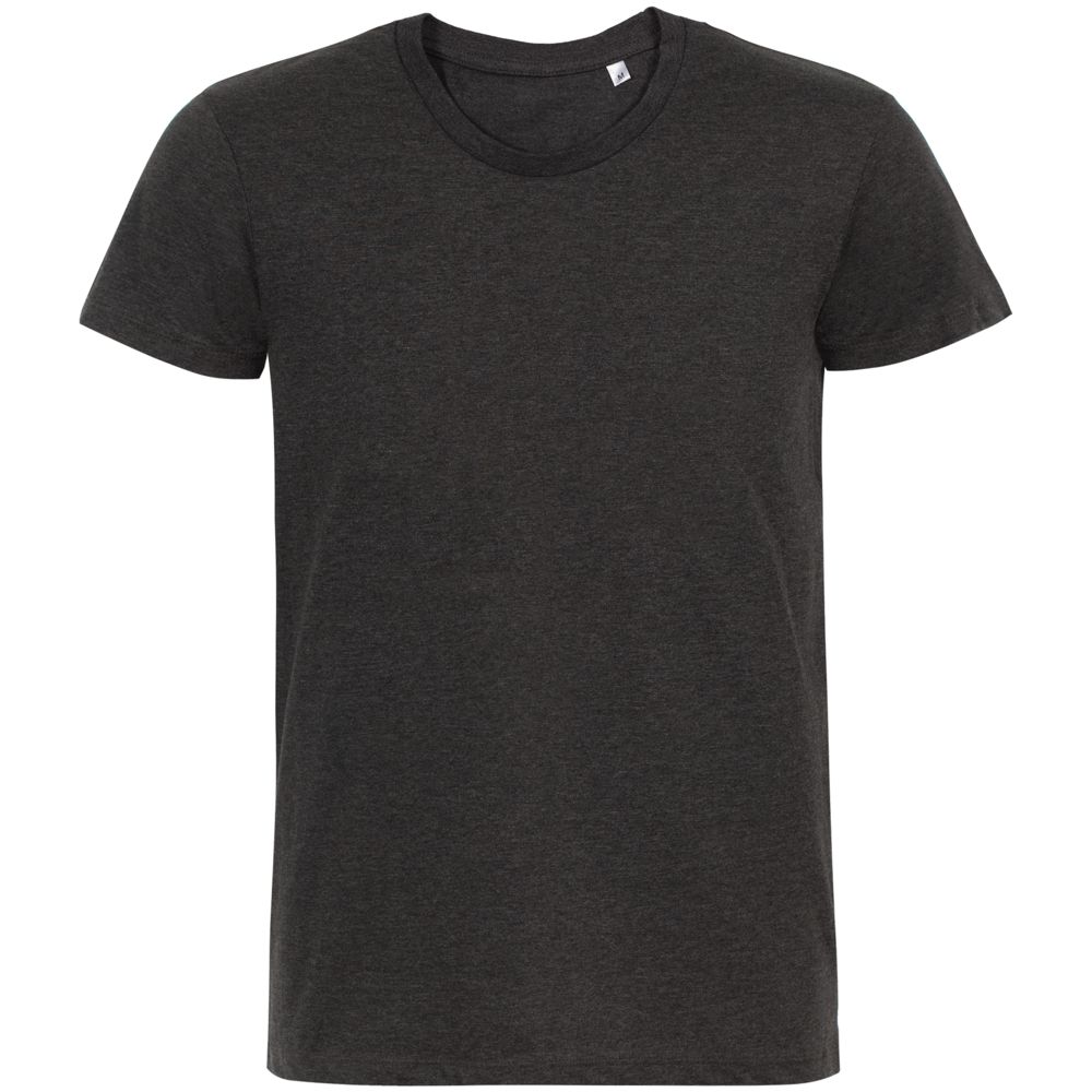 Футболка мужская Regent Fit 150, черный меланж-1