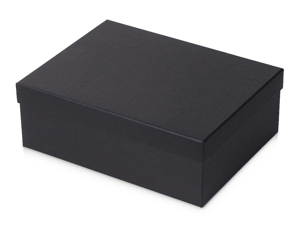 Подарочный набор с термобутылкой и повербанком С2, черный-3