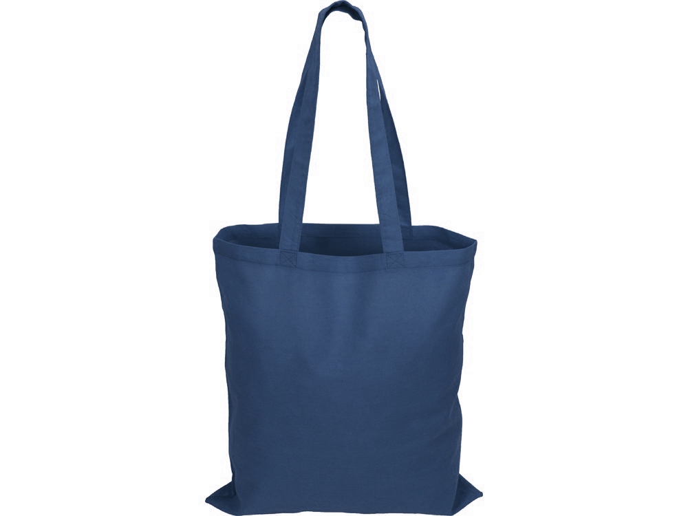 Сумка для шопинга Carryme 140 хлопковая, 140 г/м2, нейви-2