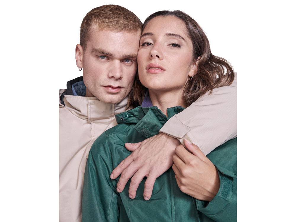 Парка утепленная America женская, бутылочный зеленый-5