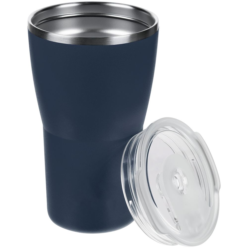 Термостакан Sapporo без логотипа, темно-синий-2